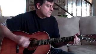 Video thumbnail of "Folsom Prison Blues (acoustic cover)"