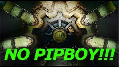 How To Leave Vault 111 Without A PipBoy NO MODS Fallout 4