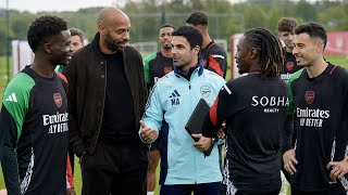 BREAKING NEWS: THIERRY HENRY RETURNS TO ARSENAL TRAINING GROUND TO ASSIST MIKEL ARTETA