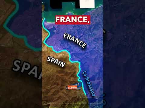 Видео: Пътуване по границата на Франция от север до Испания