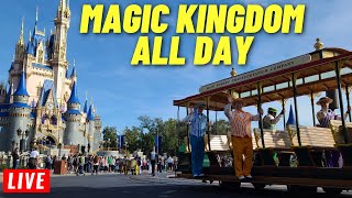 🔴 LIVE:  Magic Kingdom All Day Sunday for rides, shows, Parades and Fireworks 3/24/2024