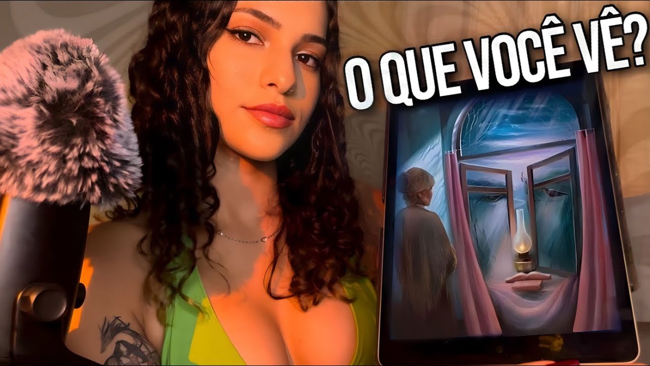 ASMR | TESTE DE PERSONALIDADE 🌀 - com desenhos e perguntas!