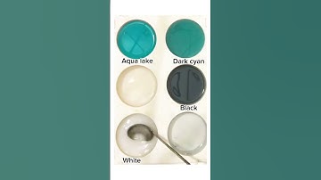 Making new colors satisfying color mixing  #colormixing #satisfying #asmrsounds