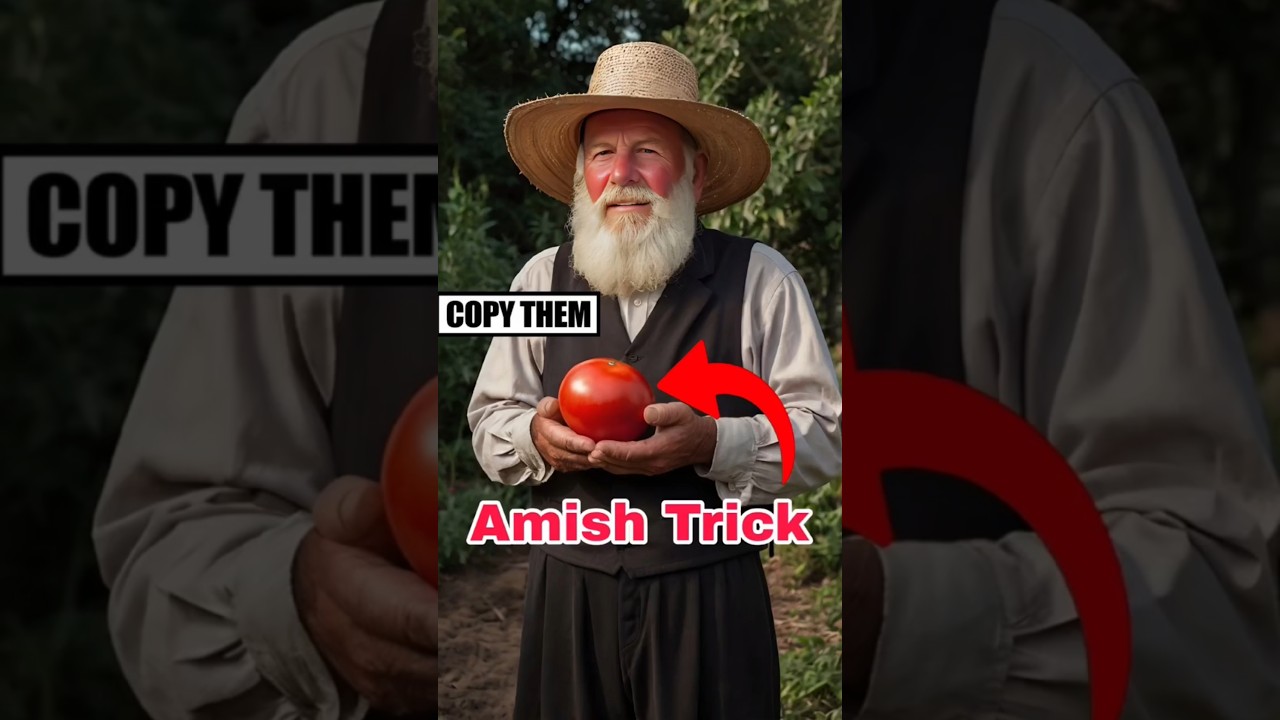 How Amish Grow Giant Tomatoes Without Chemicals 