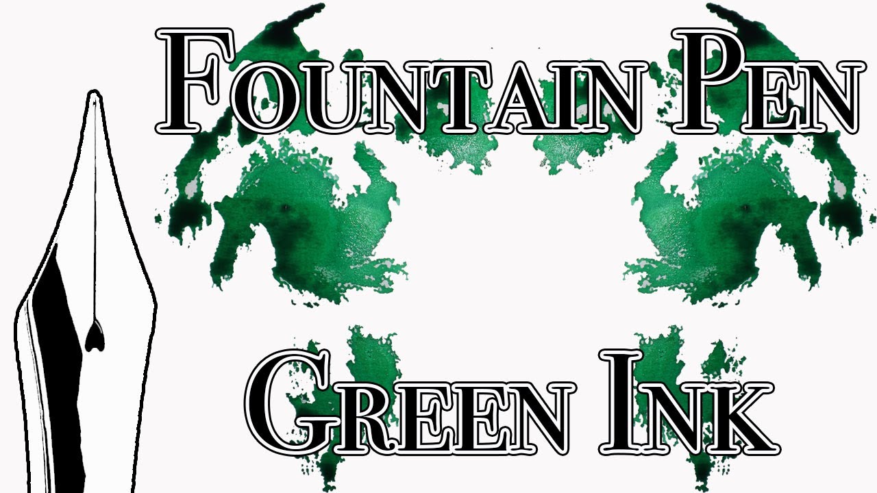 Van Dieman's   Apple Green Island Fountain Pen Ink Review #fountainpenink #fountainpens