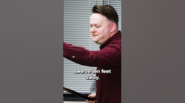 Epic Swerve Shot! 😲