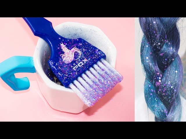 How to make glitter gel for hair 