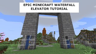 MINECRAFT WATER ELEVATOR TUTORIAL 2021 / 2022