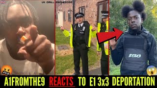 A1fromthe9 Reacts To E1 (3x3) Getting Deported & Snaps On Police‼️