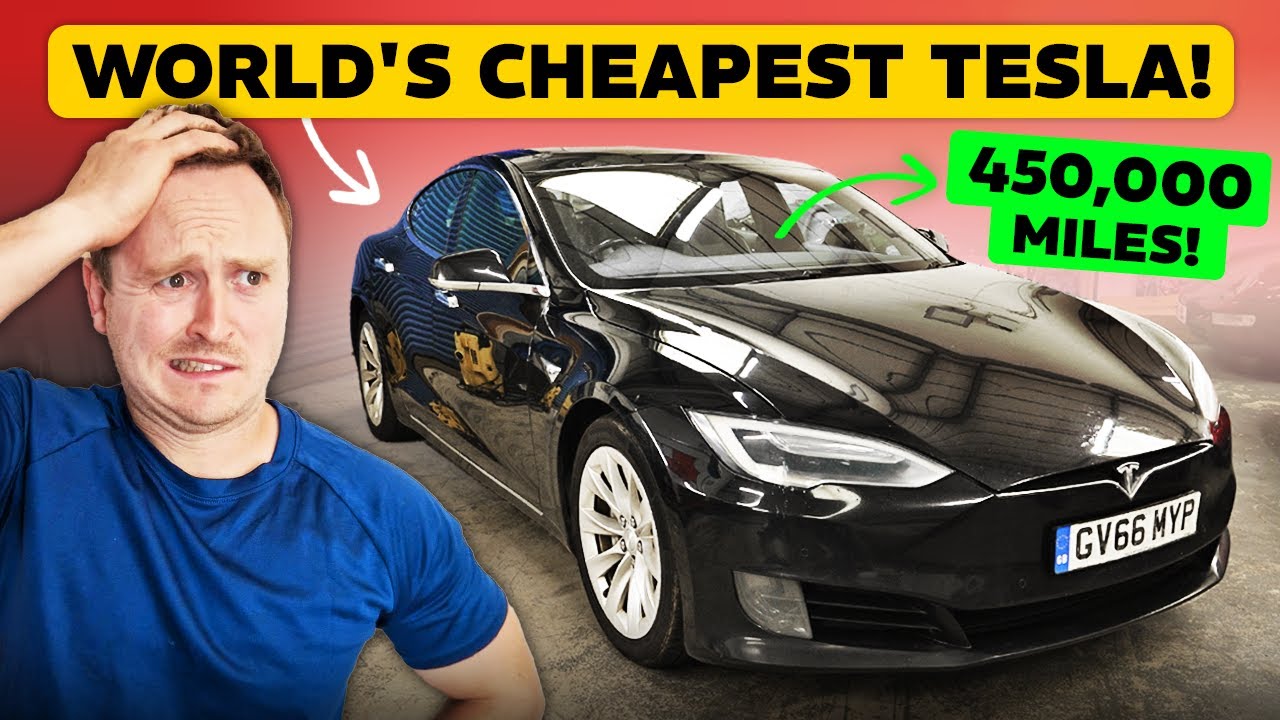 I BOUGHT THE WORLD'S CHEAPEST TESLA!