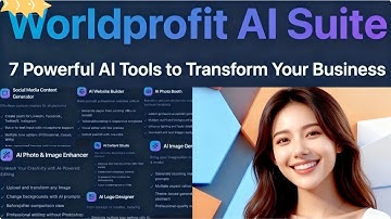 7 AI Tools That Run Your Business for You. (Worldprofit AI Suite)