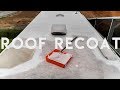 Recoating Our RV Rubber Roof
