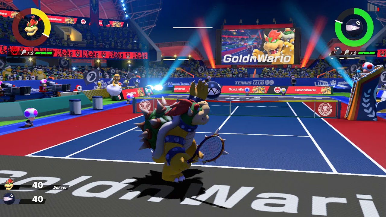 VS Erik - Standard Mode [Mario Tennis Aces]