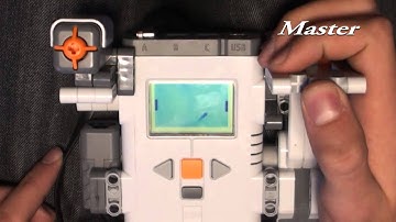 Mindstorms Lego NXT multiplayer Pong via Bluetooth