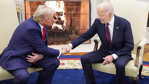 Biden congratulates Trump, tells him ‘welcome back’ to the White House