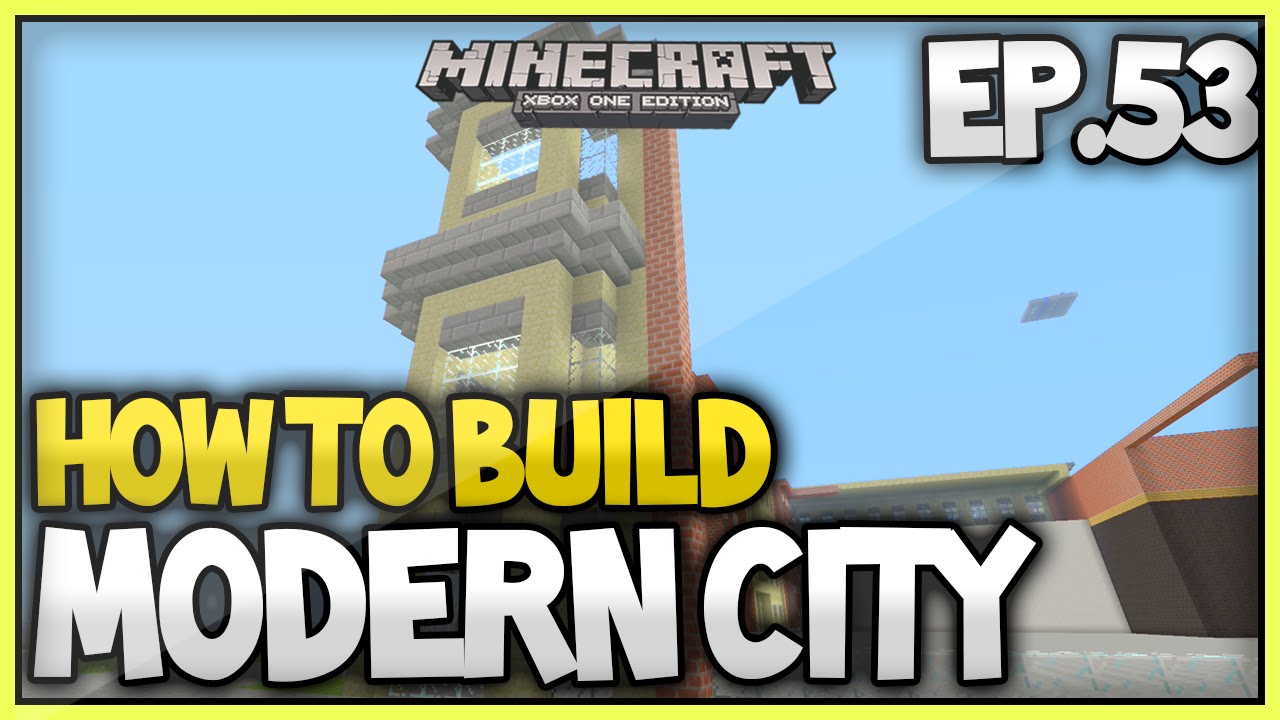 Minecraft Xbox - How To Build A Modern City (EP.51) - Row Houses Again ...