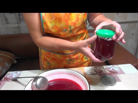 Видео рецепт Желе из сока красной смородины