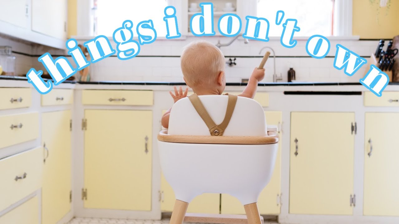 15 baby items I DON'T OWN as a minimalist mama