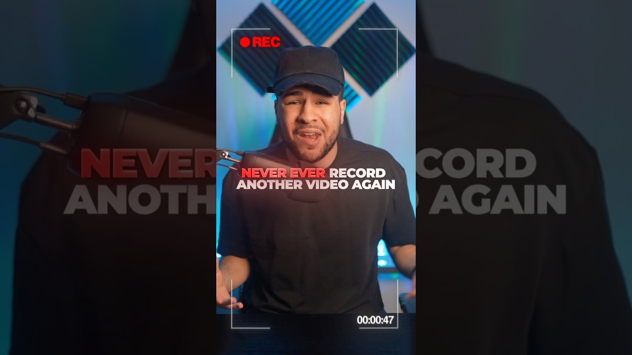NEVER Record a Video Again until you do these 3 Things! 3️⃣❌ #shorts