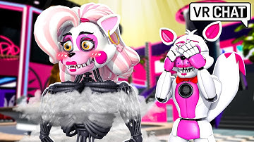 Glamrock Mangle LOST Her SUIT?! in VRCHAT