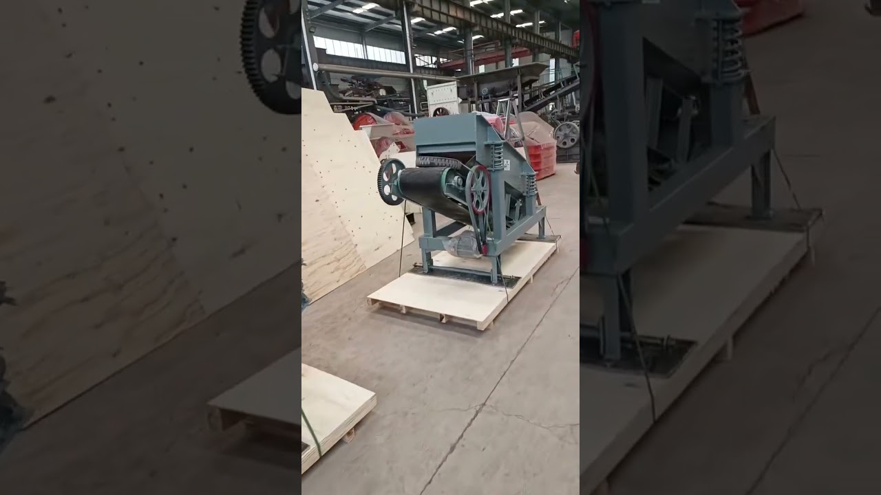 Mobile hammer mill and vibrating screen ready to ship