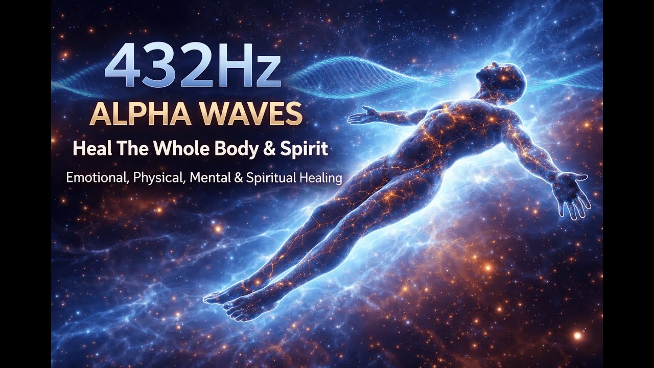 432Hz Alpha Waves Heal the Whole Body & Spirit | Deep Emotional ...