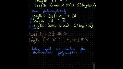Lecture 4 - Polymorphic Types