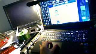 ASUS G73HJ multi-touch demo