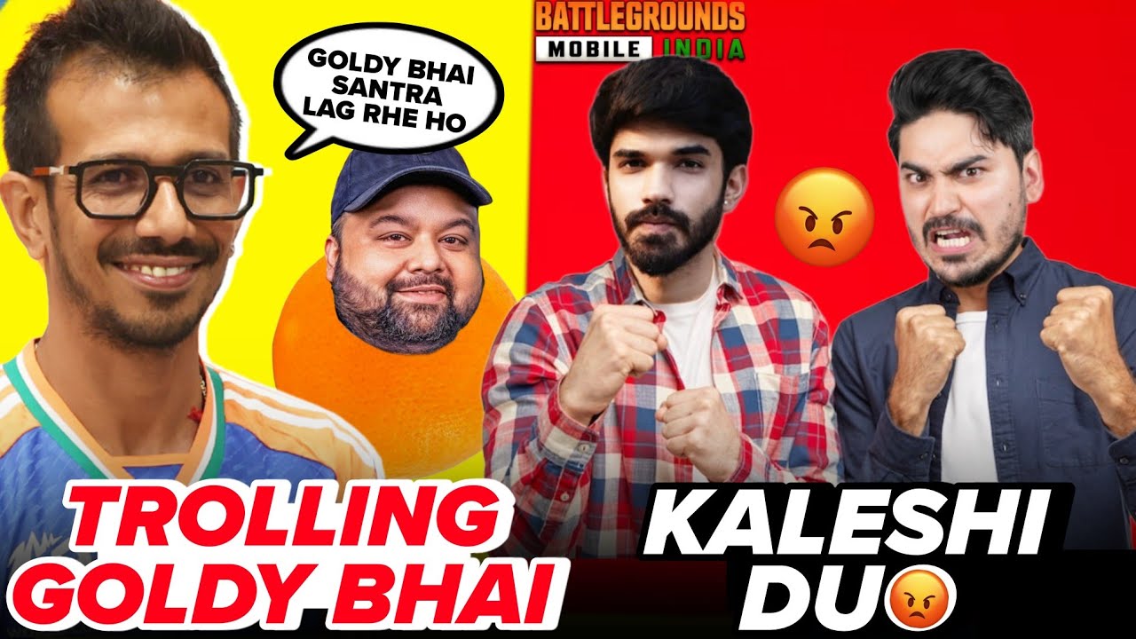 Joker Snax Kalesh & Yuzi Bhai Trolling Goldy Bhai *TOO MUCH FUN*😂 *Epic ...