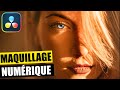 Retouche faciale sur davinci resolve studio 19  tutoriel