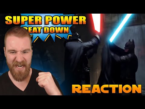 BATMAN vs DARTH VADER - Super Power Beat Down - Reaction - YouTube