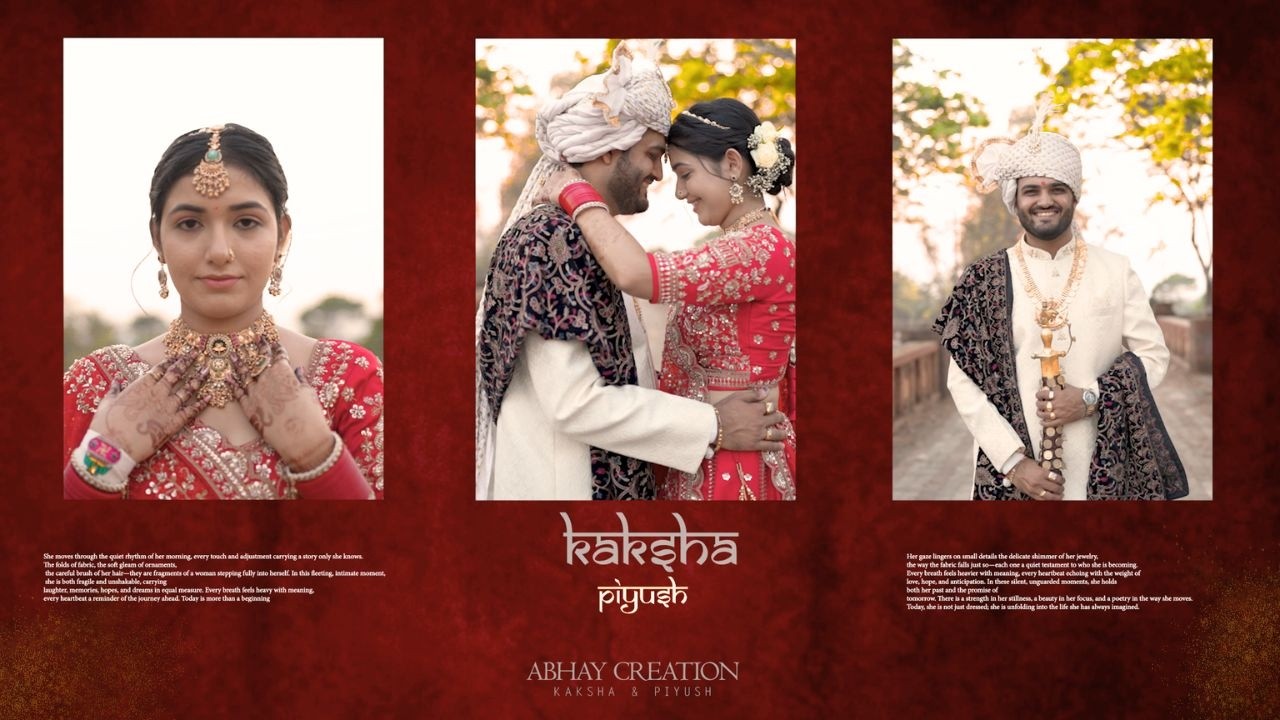 Kaksha & Piyush Cinematic Cut, Wedding Teaser