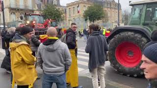 Des pêcheurs à Rennes pour soutenir les agriculteurs