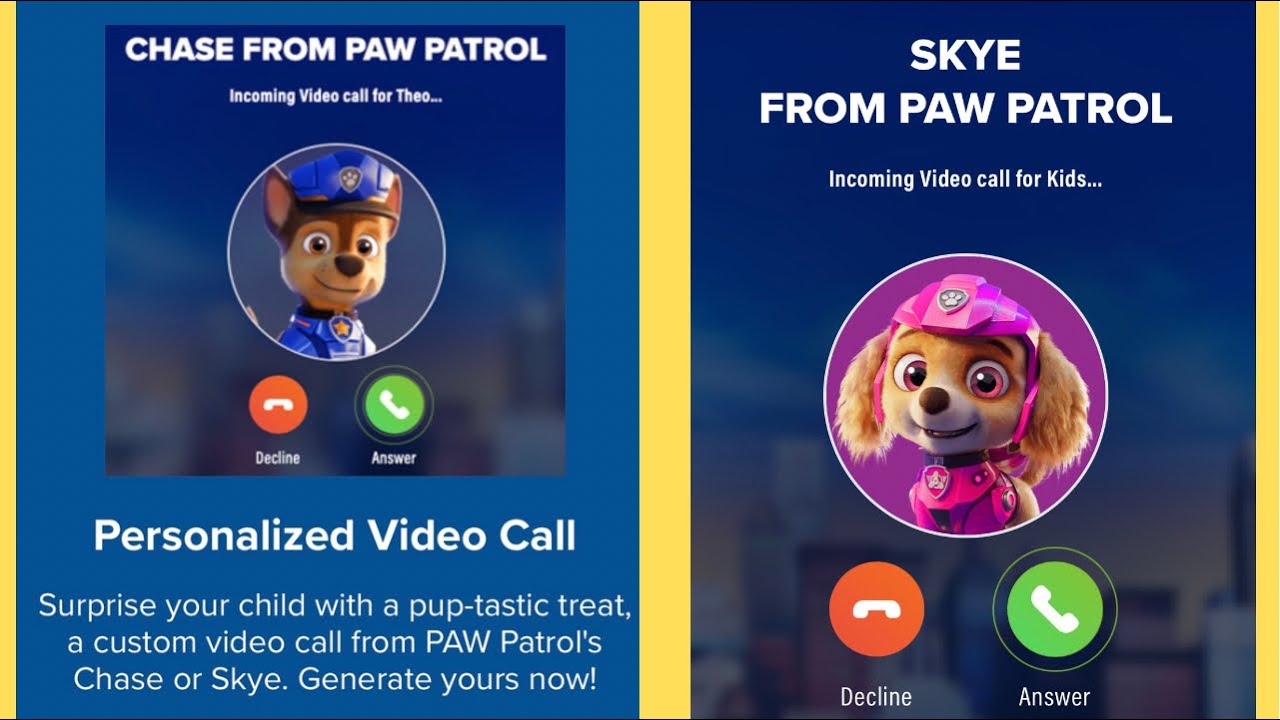 Paw patrols phone number