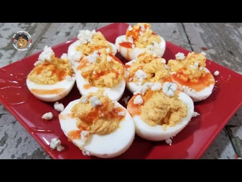 Buffalo Blue Cheese Deviled Eggs Recipe | Episode 700