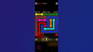 flow free (manias/ 8*8mania ) (level 20)