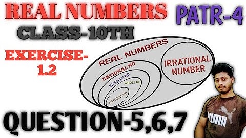 class 10 maths chapter 1| real numbers | exercise 1.2  qus 5,6,7 | Example 5 | very IMPORTANT CBSE.