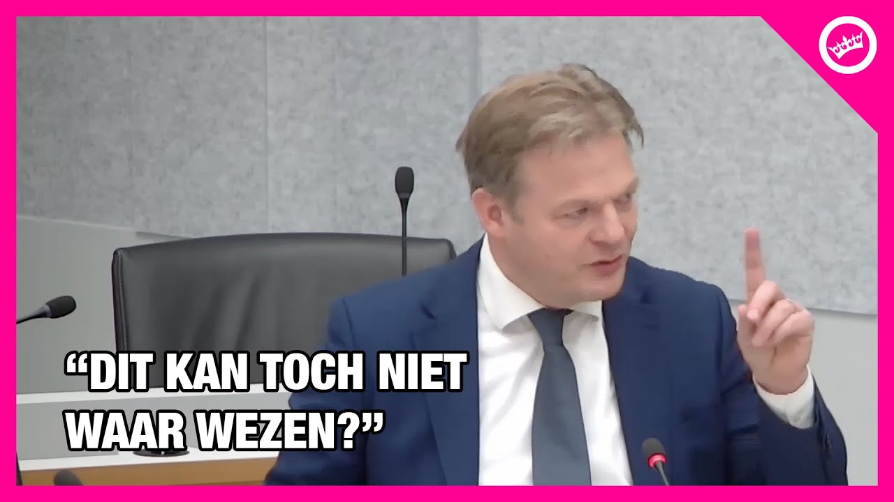 Pieter Omtzigt over doofpot toeslagenmemo: "DIT KAN TOCH NIET WAAR ZIJN