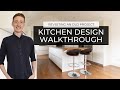 Kitchen Design Walkthrough | Reviewing An Old Kitchen Project 📝