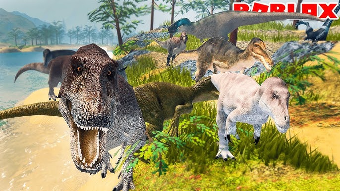 NOVO JOGO de DINOSSAURO no ROBLOX! JOGUE AGORA o BETA