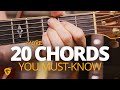20 Chords Every Intermediate Guitar Player Needs To Know
