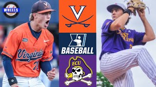 #7 Virginia vs East Carolina | Charlottesville Regional Final | 2023 College Baseball Highlights