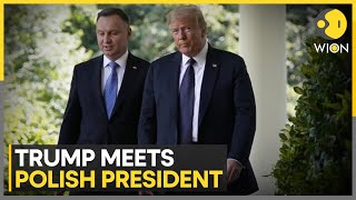 Donald Trump meets Polish president Andrzej Duda in New York | WION News