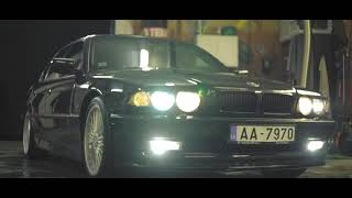 : E38 BLACK ALPINA || GANGSTER'S PARADISE