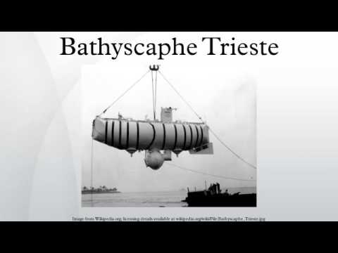 Bathyscaphe Trieste 
