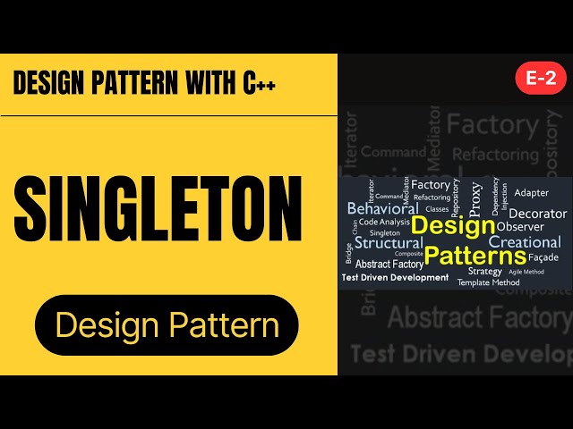 🔒 Singleton Design Pattern Explained | Real-World Examples & Use Cases

Struggling to understand the Singleton Pattern? In this video, we’ll break it down step-by-step with real-world examples and easy-to-follow code!

🎯 What You'll Learn:
✅ What is the Singleton Design Pattern?
✅ When and why to use it
✅ Real-world analogies to simplify understanding
✅ Thread-safe implementation tips (Lazy, Eager, Double-Checked Locking)
✅ Common mistakes to avoid

💡 The Singleton Pattern ensures a class has only one instance and provides a global point of access to it. It’s widely used in logging, configuration management, driver objects, and more!

👨‍💻 Ideal for:

Beginners learning design patterns

Interview prep (especially for FAANG!)

Developers writing scalable and maintainable code

🔔 Like 👍 | Subscribe 🔴 | Comment 💬 your questions below!

#SingletonPattern #DesignPatterns #SoftwareEngineering #SystemDesign #CodingInterview #CreationalPattern #TechWithRaushan 

singleton pattern,design pattern,creational design pattern,singleton implementation,thread-safe singleton,java design pattern,singleton class,singleton in java,singleton example,singleton tutorial,double locking singleton,singleton design,pattern for singleton,singleton instance,singleton pattern java

singleton design pattern, hoc singleton design pattern, singleton design pattern javascript, singleton pattern, singleton pattern js, design pattern, simple design pattern, what is singleton pattern, singleton pattern tutorial, singleton pattern explained, design patterns, singleton pattern javascript, design pattern examples, creational design pattern, singleton pattern implementation, best design patterns, design patterns fast, design patterns tutorial, how to use design patterns, design patterns explained