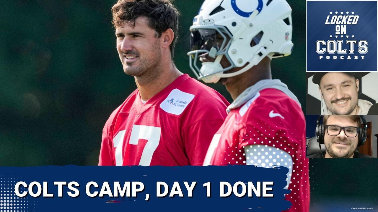 INDIANAPOLIS COLTS CAMP, DAY 1: Daniel Jones Returns to FULL PARTICIPATION INDIANAPOLIS COLTS CAMP, DAY 1: Daniel Jones Returns to FULL PARTICIPATION