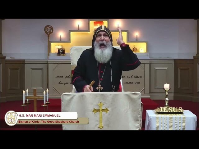 Bishop Mar Mari Emmanuel – (The great tribulation. Israel rebuilding the temple of Solomon).