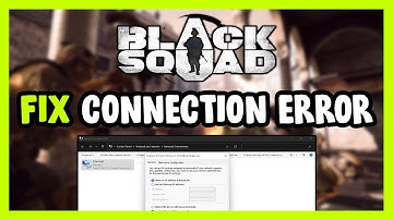 How to FIX Black Squad Connection / Server Error!