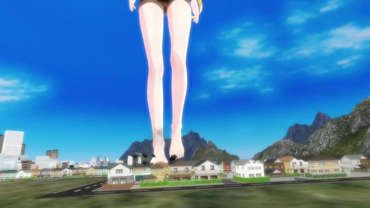 MMD Giantess Rin's Little Walk (with Sound) - YouTube.